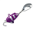 Тейл-спиннер RAFFER ТС-1 20г. #04 Фиолетовый-Серебро